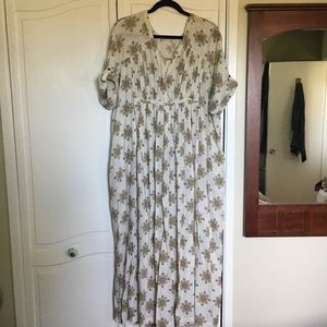 Free People boho maxi dress